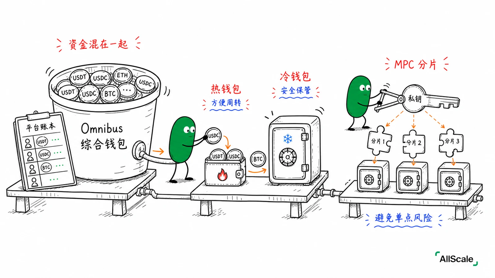 Custodial vs Non-custodial:你的稳定币到底归谁管?:四、AllScale 为什么把自托管写进名字里