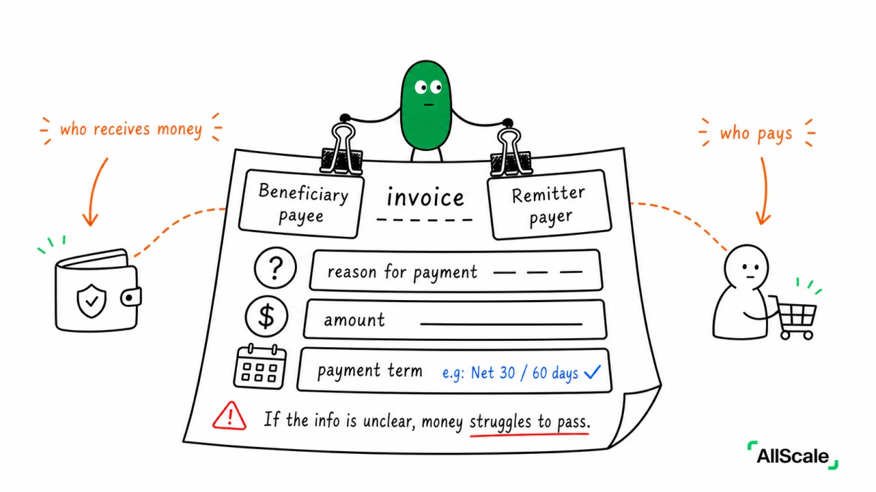 The invoice arrives before the money does — what is Invoicing really solving?: Why draw all these distinctions? Because with Invoicing, there's a natural gap between sending the invoice and the money landing in your account. The client might be in another country, using another currency, paying several days later. Almost all the headaches hide in that gap.