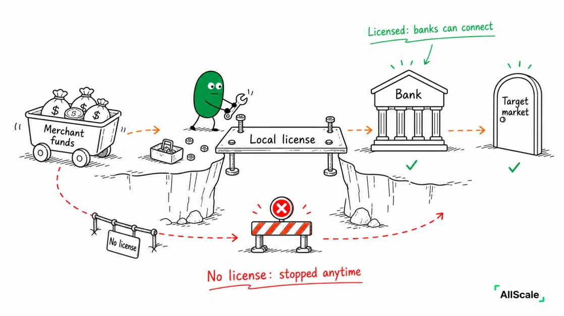 Why there's no "one license that works everywhere" for payments: 4. Sixteen Articles In, We've Actually Walked the Full Path of One Payment