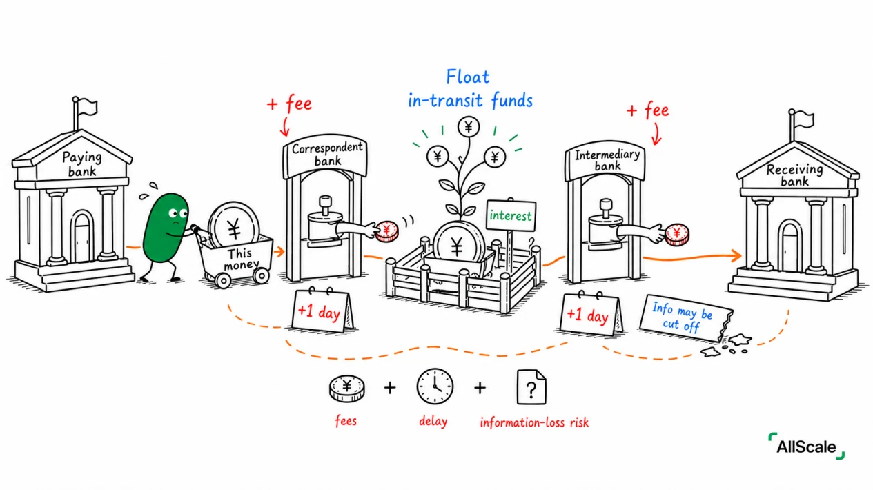 SWIFT, correspondent banks, intermediary banks: what cross-border money goes through: 4. Stablecoins: swap the "web of trust" for one shared ledger