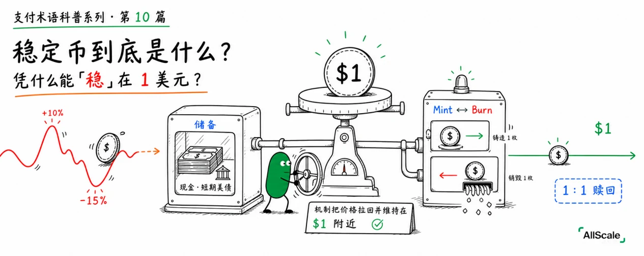 稳定币到底是什么？凭什么能「稳」在 1 美元？